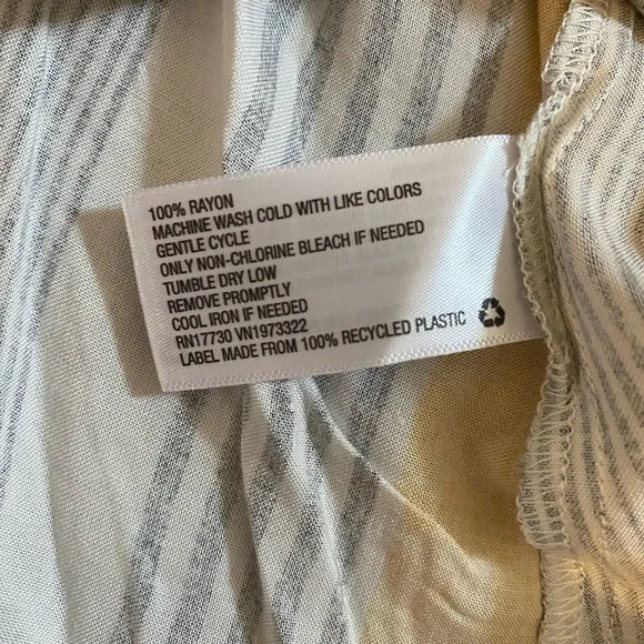 Cute Yellow Stripe Dress - Picture 5 of 6